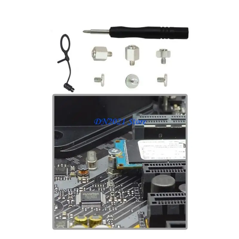 F3KE for M.2 Screw NVMe Screw for m.2 SSD Mounting Compatible Motherboard