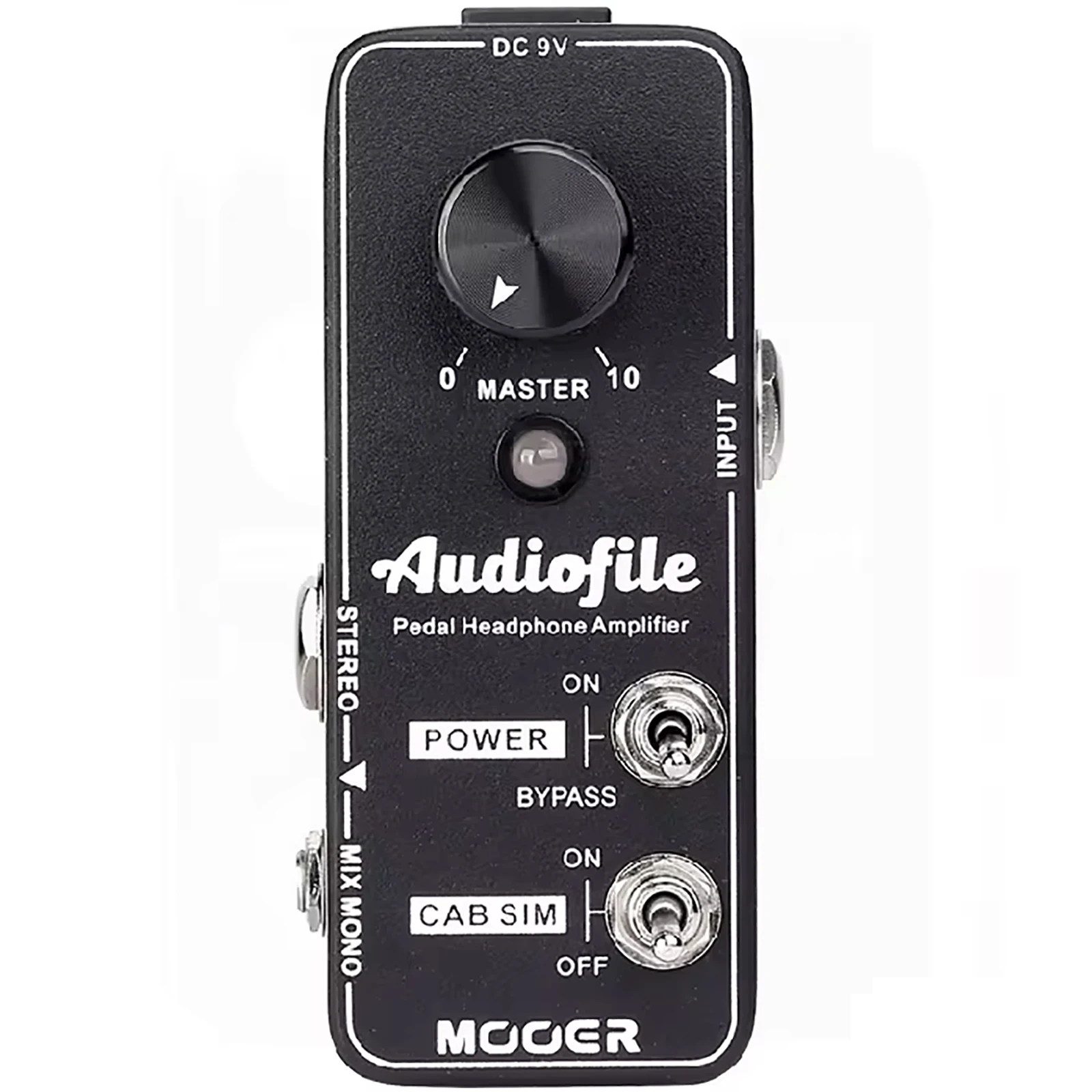 MOOER Audiofile Gitaareffectpedaal Hoofdtelefoonversterker True Bypass Effect Metalen behuizing Analoge luidspreker Sim voor Live Podium Studio ﻿