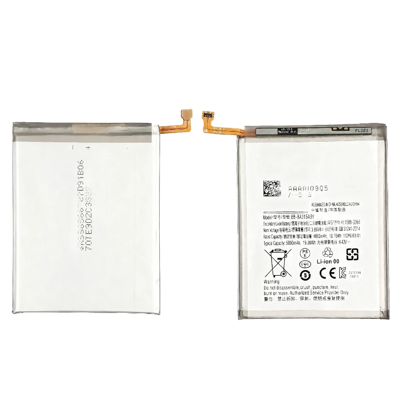EB-BA315ABY 5000mAh para Samsung Galaxy A31 2020 Edition SM-A315F/DS SM-A315G/DS A32 Bateria de telefone móvel + ferramentas