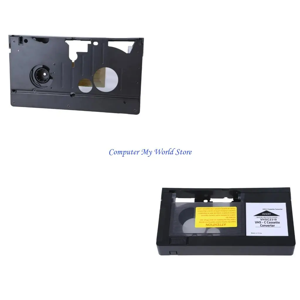 

VHS C Video Cassette Adapter Motorized Transfer System for VHS Playback