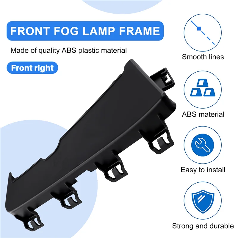 

For BMW 4 Coupe (G22, G82) 2021 Front Air Duct Cover Fog Lamp Frame