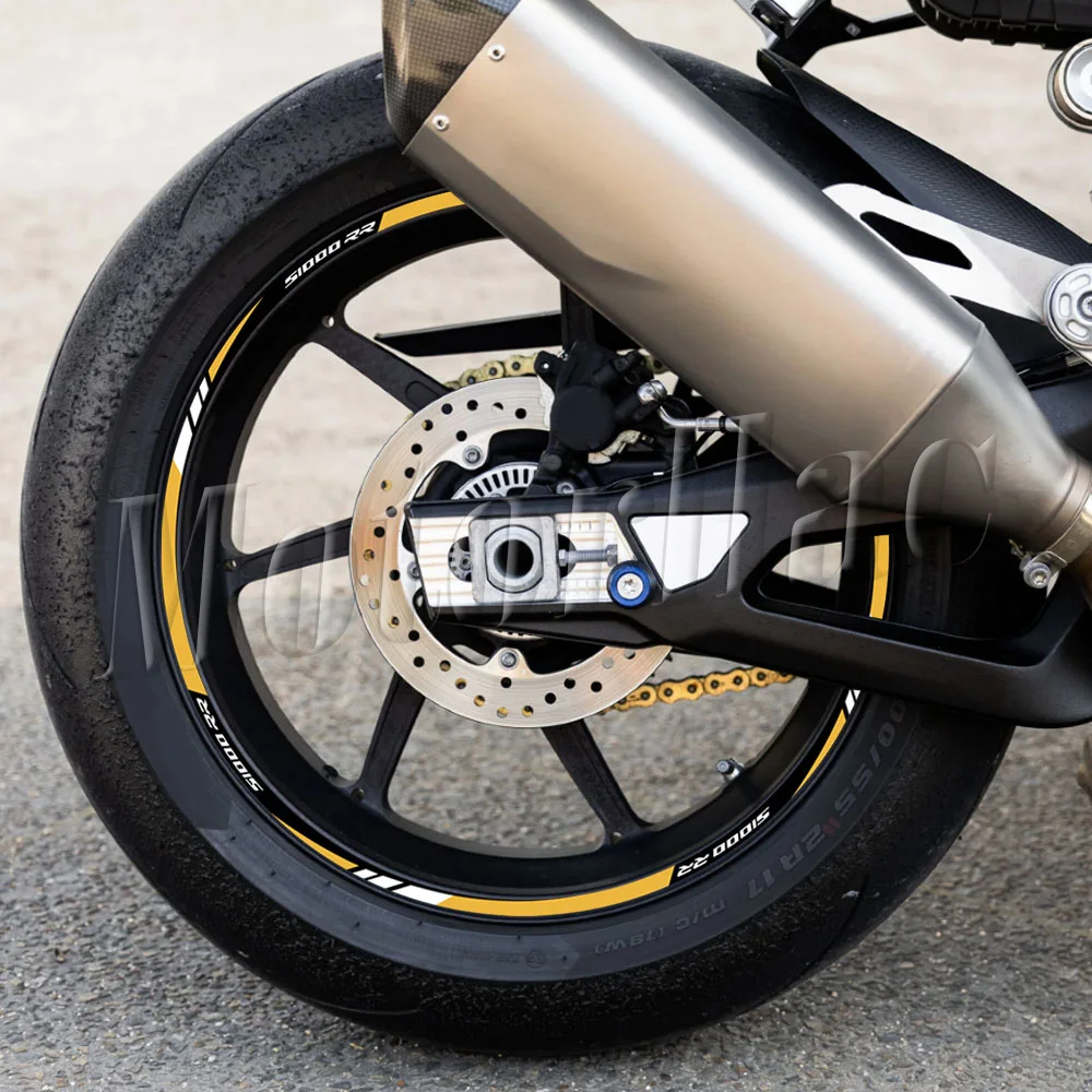 Motorrad-Radaufkleber 17 Zoll Motorrad-Felgenstreifen-Aufkleber Zubehör für S 1000RR S 1000 RR s1000rr 2025 2024 – Detail 1