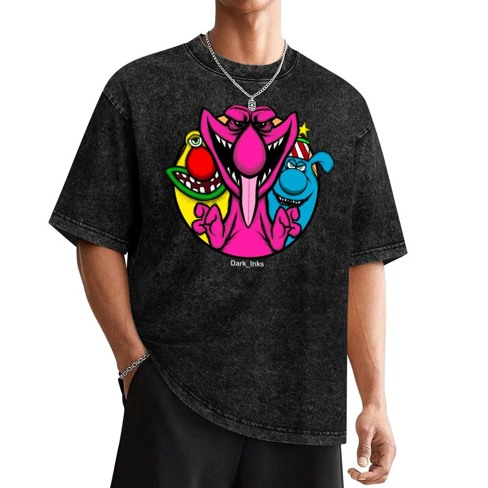 Monster Munch Monsters T-Shirt personalisierte individuelle T-Shirts Kurzarm-T-Shirt Valentinstagskleidung T-Shirts für Männer aus Baumwolle