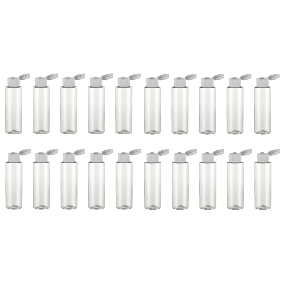 

20Pcs Flip Cap Travel Bottles Portable Refillable Travel Containers for Shampoo Lotion Toiletries Shampoo Container