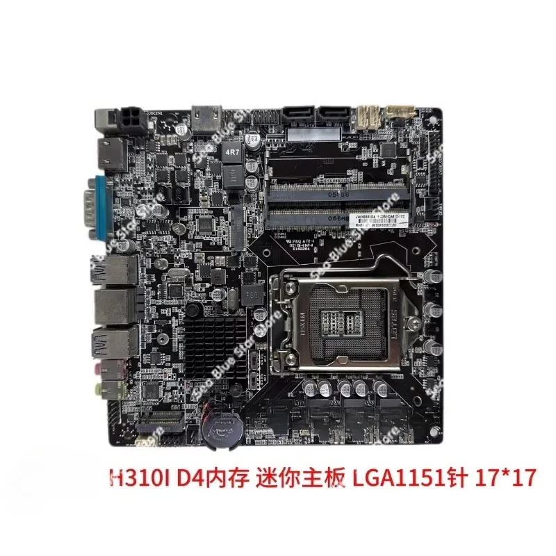 Industrial  main board H310I D4 memory all-in-one machine  board 89 generation LGA1151 desktop CPU17 ITX second-hand disassembly