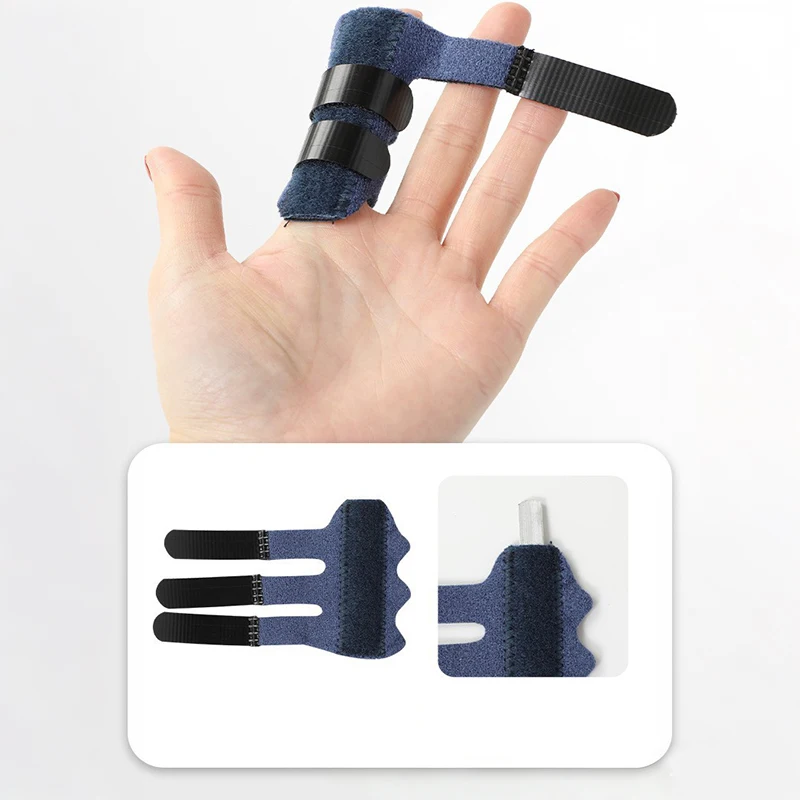 1 Set Basketball Finger Fixation Strap Arthritis Finger Correction and Shoulder Portable Ball Net Bag Ball Training Supplies