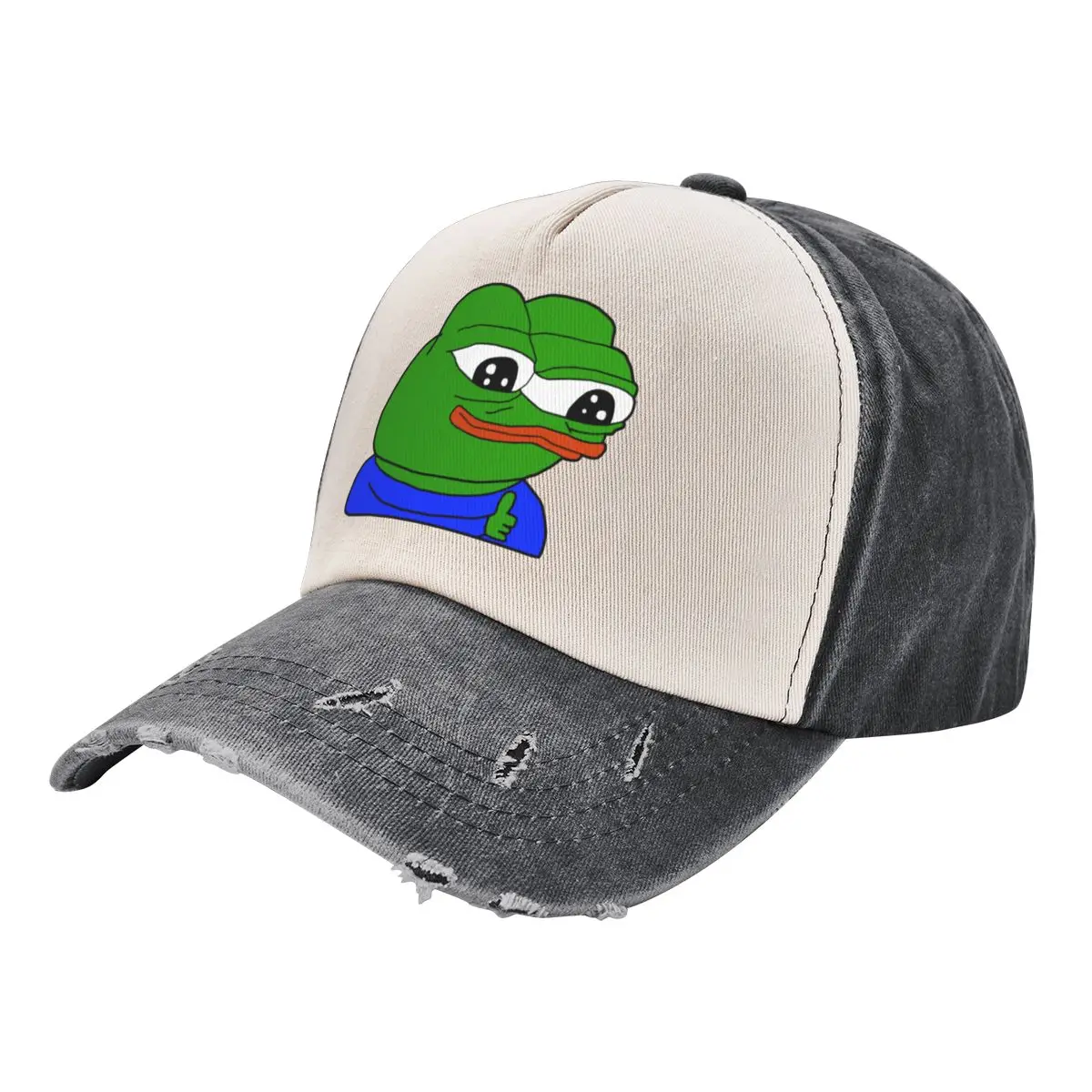 

Apu Thumbs Up Pepe Baseball Cap Big Size Hat Custom Cap Mountaineering Fashion Beach Girl'S Hats Men's