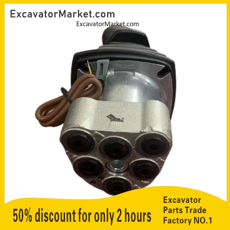 

Control Joystick Valve For Rexroth 55 60 65 75 Excavator Parts 25990500 Pilot Valve 07279783 07229867 Excavator Accessories