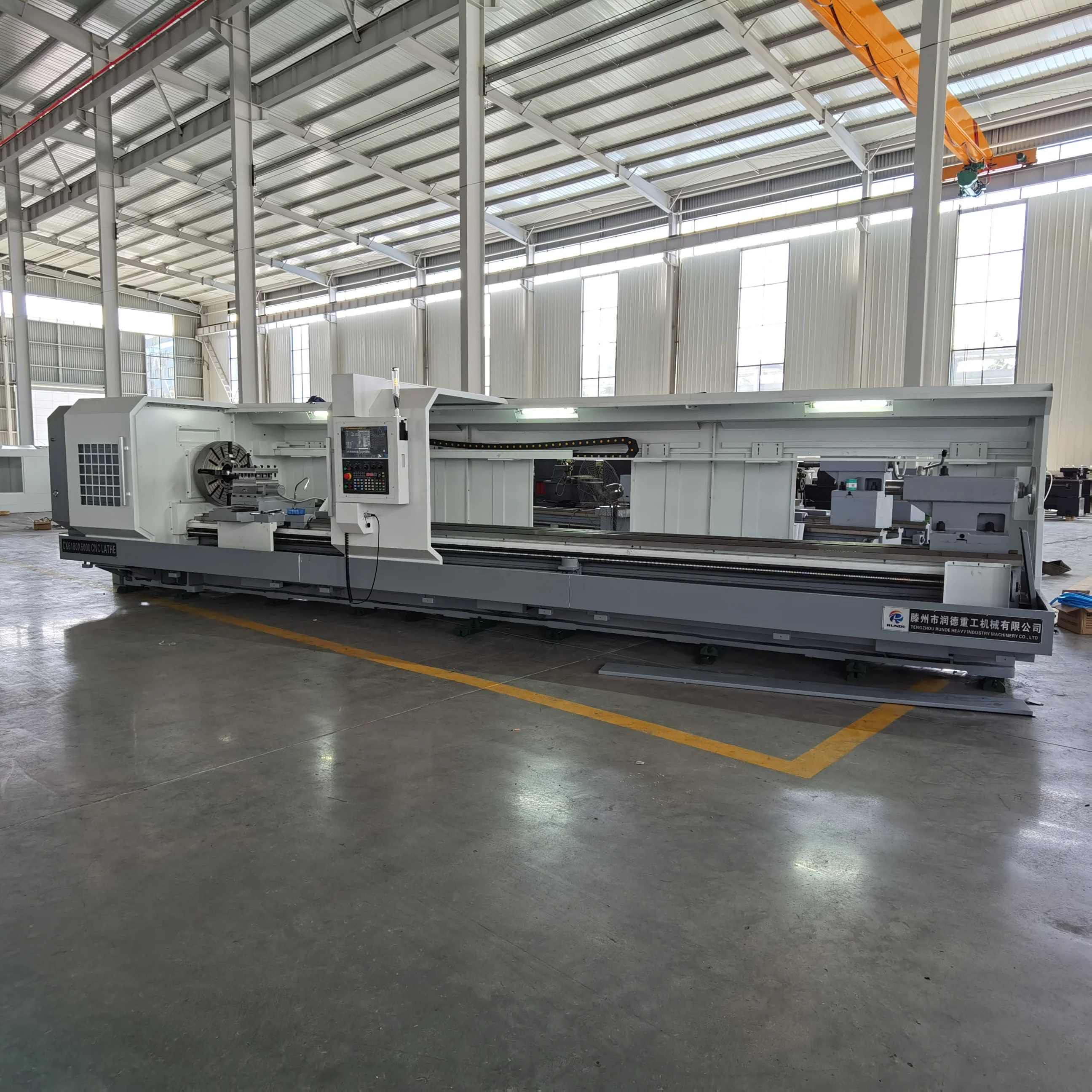 Ck6163*4000 CNC Lathe 11 Multifunctional Single Horizontal Provided 4 Axis Turning Machine Installation De Machine De 4 Plats