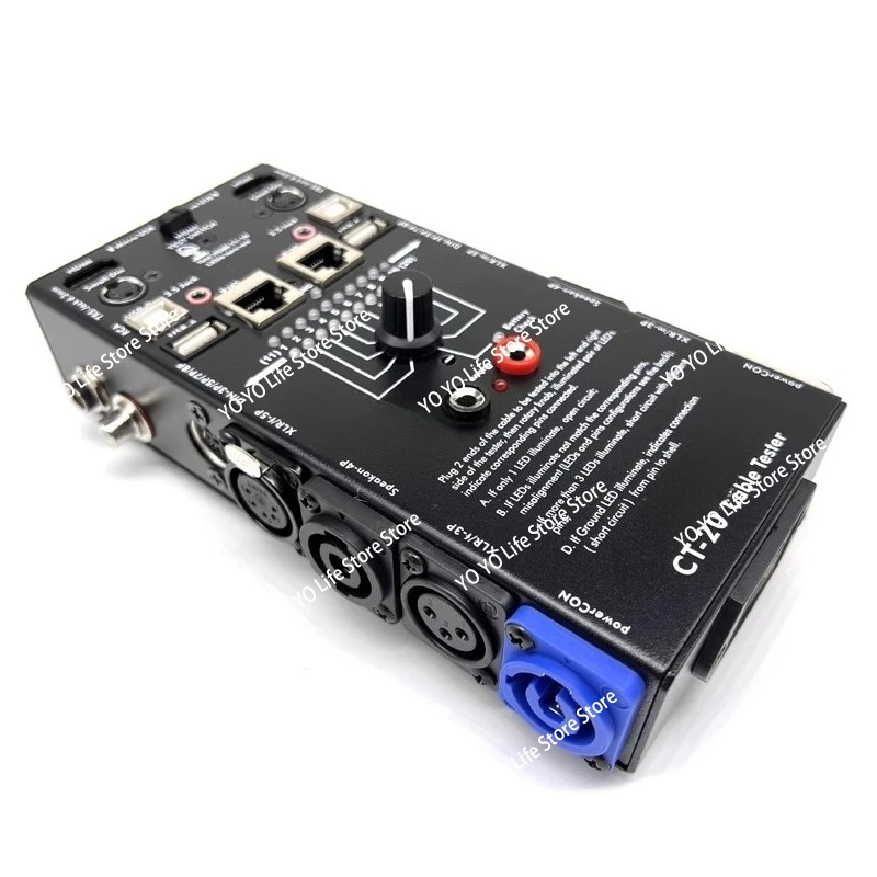 CT-20 Multifunctional Line Tester Audio Line Xlr Signal Line