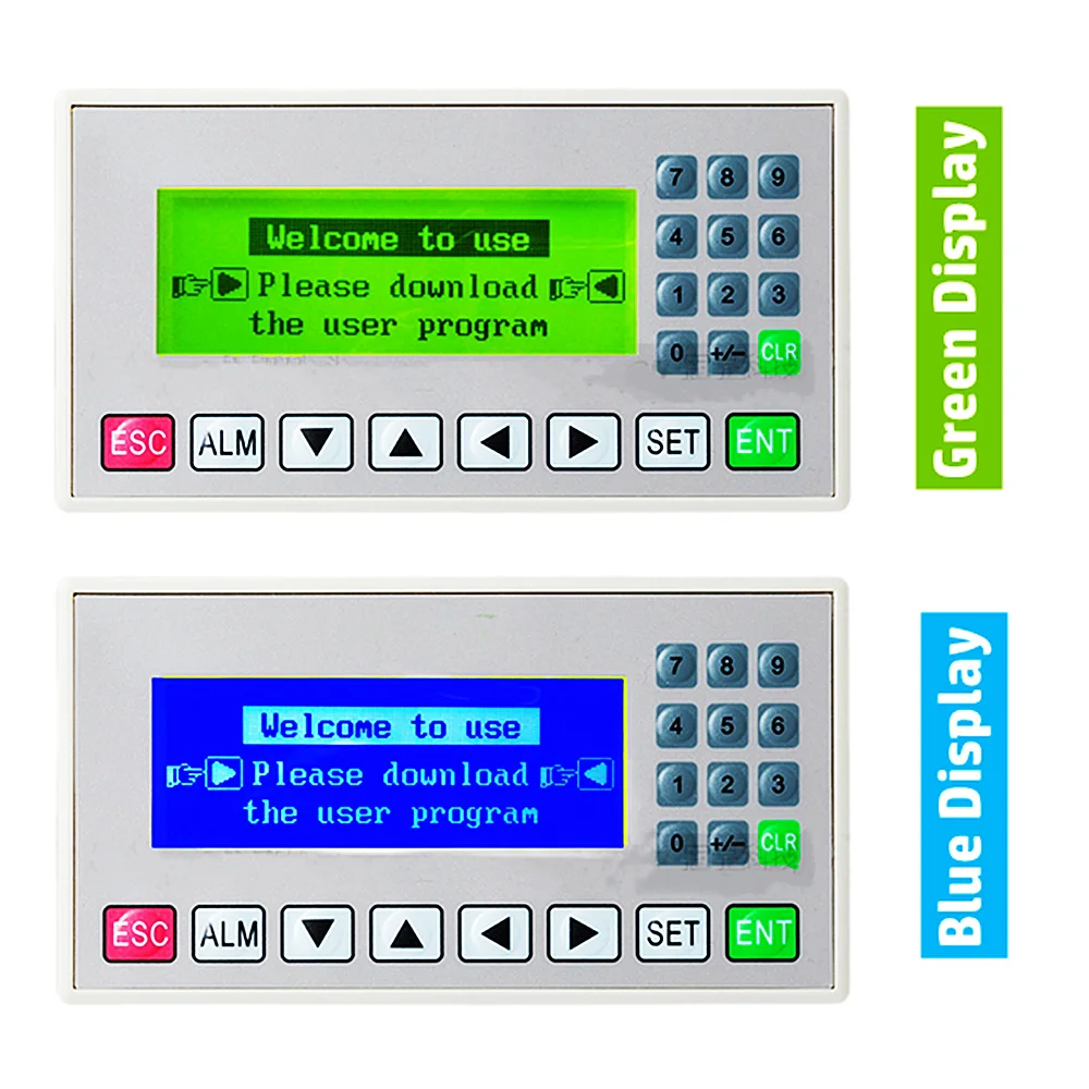 Imagem -02 - Plc Exibição de Texto 3.7 Display Lcd Suporte Xinjie V6.5 Suporte 232 485 422 Portas Comunicações Op320-a Op320-a-s Md204l
