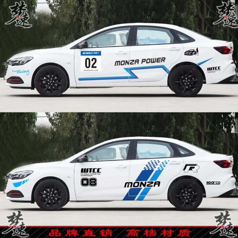 

Car Vinyl Sticker FOR Chevrolet Cruze body customization fashionable and sporty Decals Decor Auto Accessories
