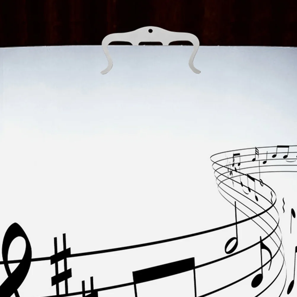 

3Pcs Multi-Function Metal Music Book Clip for Musicians Composers Lectures Music Page Clip Piano Score Holder Score Clamp