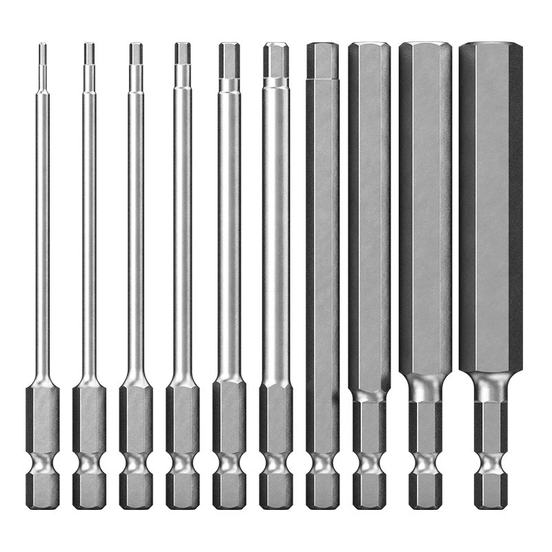 Hexagon socket screwdriver bit H1.5-H8