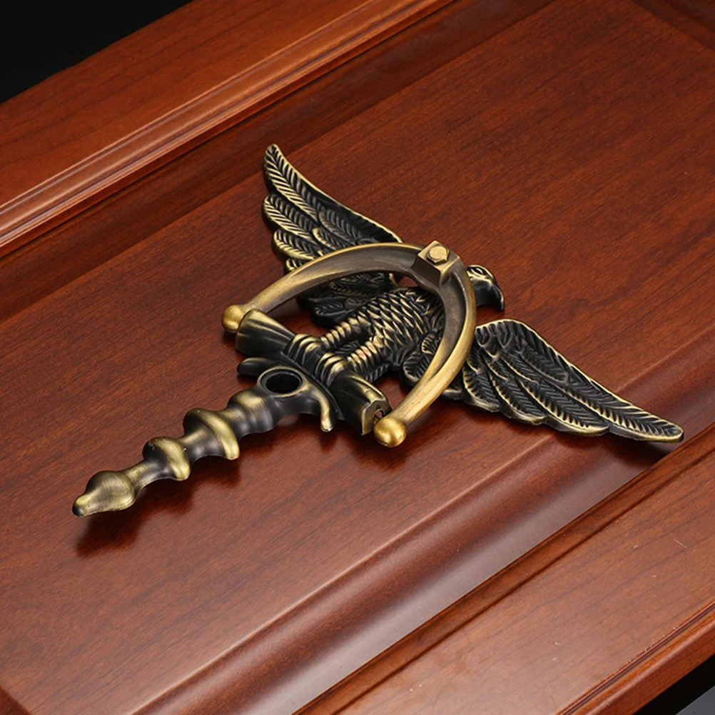 

European Eagle-head Peephole Viewer Vintage Zinc Alloy Furniture Hardware Home Decoration Retro Style High-end