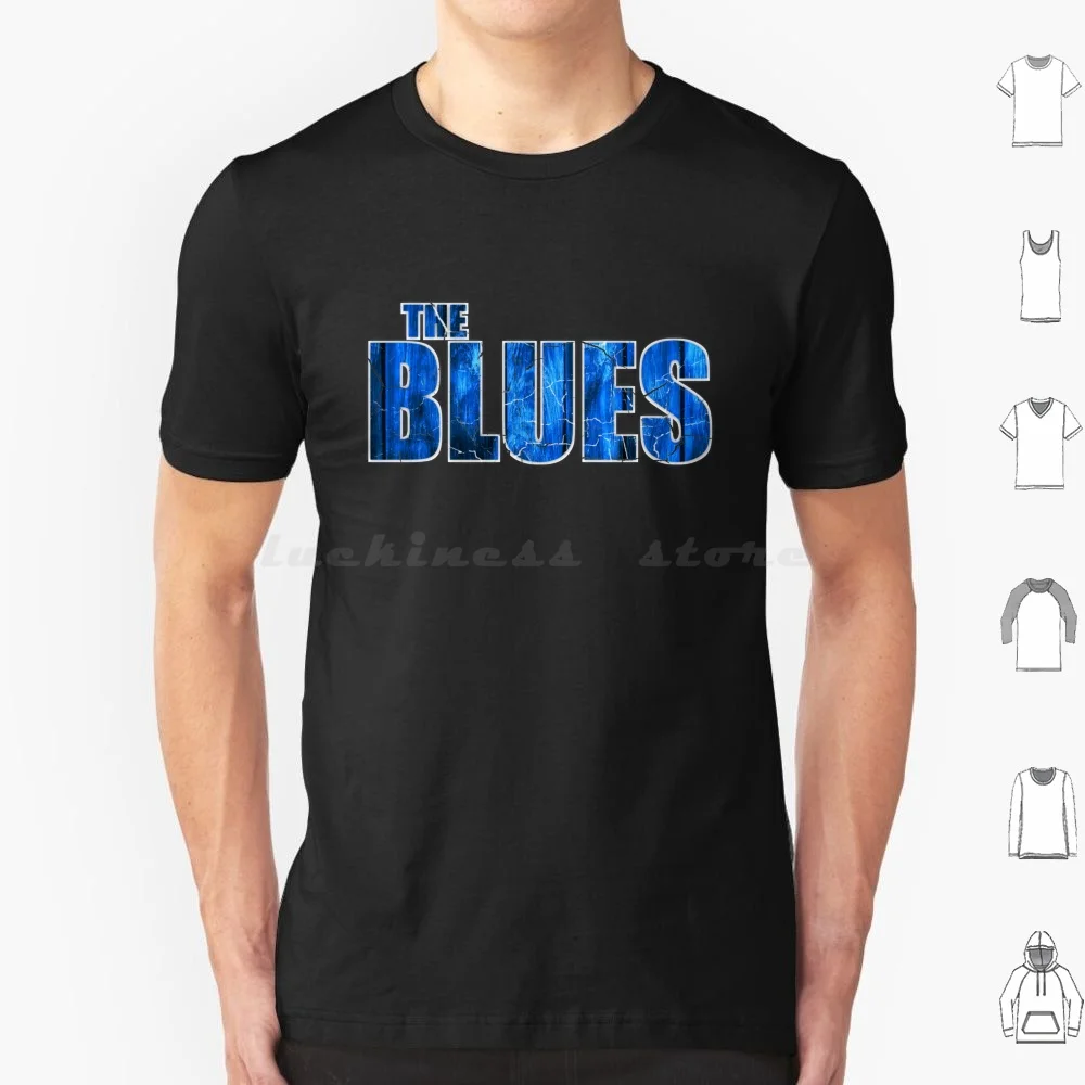 The Blues 2 T Shirt Cotton Men Women DIY Print The Blues Blues Blue Black And Blue Black Bold Logo Music Folk Twelve Bar