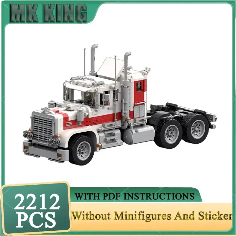 

Moc Building Block Сборный набор Cat Truck Модель автомобиля The Remake RC Технические кирпичи DIY Сборка игрушки для подарка