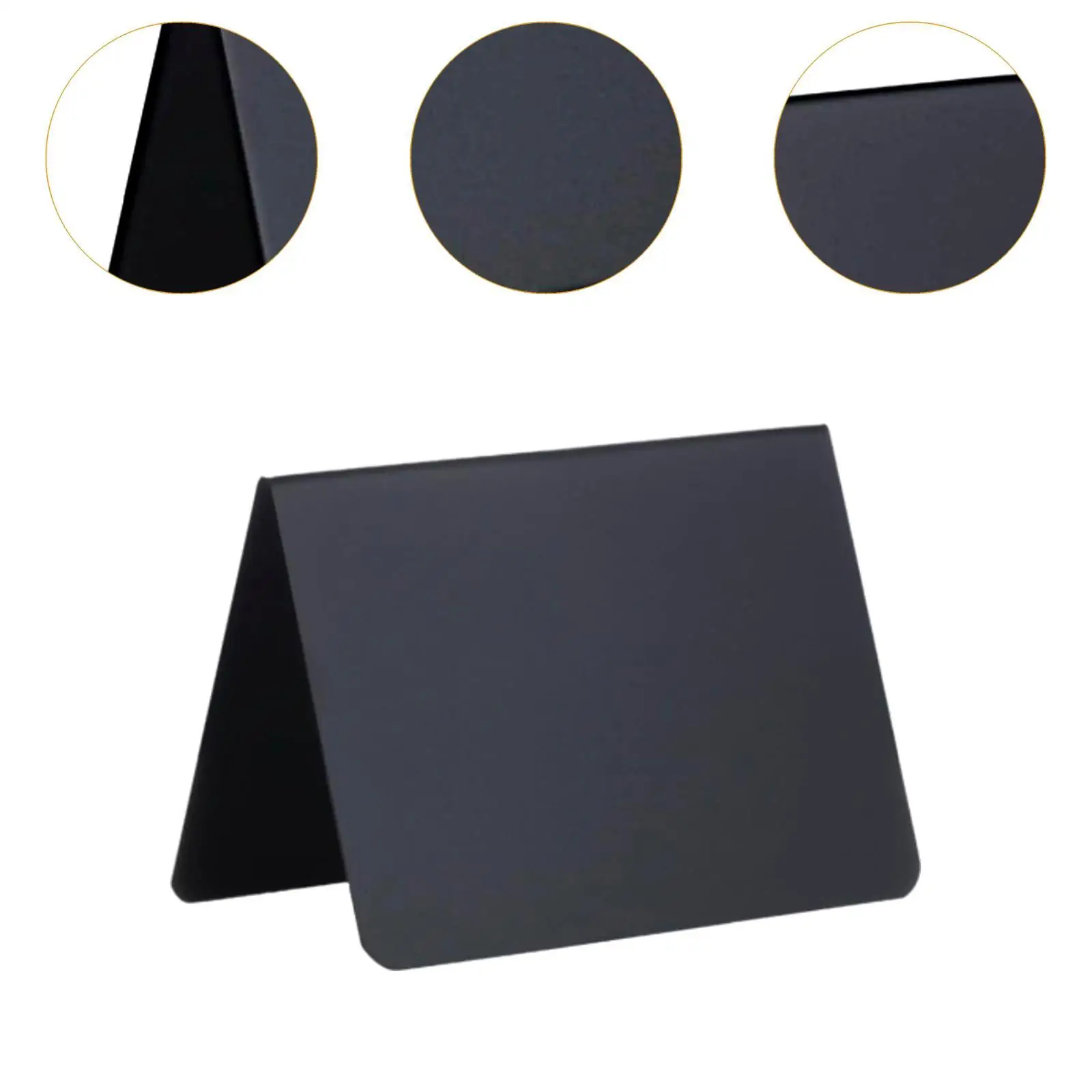 Table Sign Mini Chalkboard Sign Blackboard Erasable Party Buffet Foods Stand