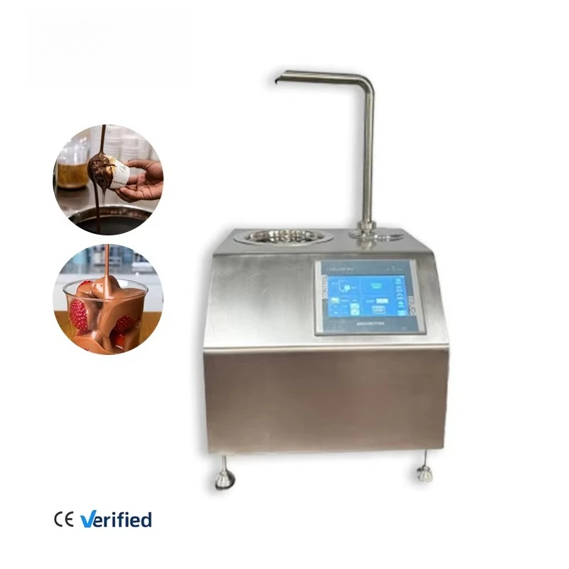 LST Home Use Chocolate Making Machine New Design for Tempering Coating for Ice Cream and Nut Industries' Chocolate Melting