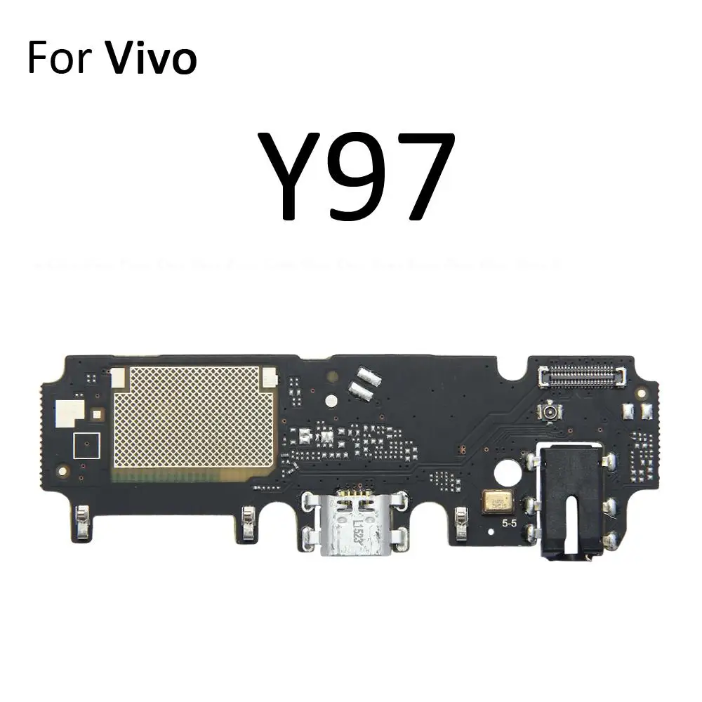 شحن ميناء موصل أجزاء اللوحة الكابلات المرنة مع ميكروفون ميكروفون ل Vivo Y90 Y91 Y91C Y91i Y93 Lite Y93s Y95 Y97 #6