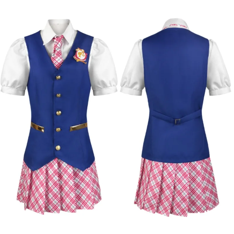 

Halloween Hot Sale Anime Movie Charm Princess Dress Uniform Delanciwen Costume School Uniform Top Skirt Carnival Party Role Play