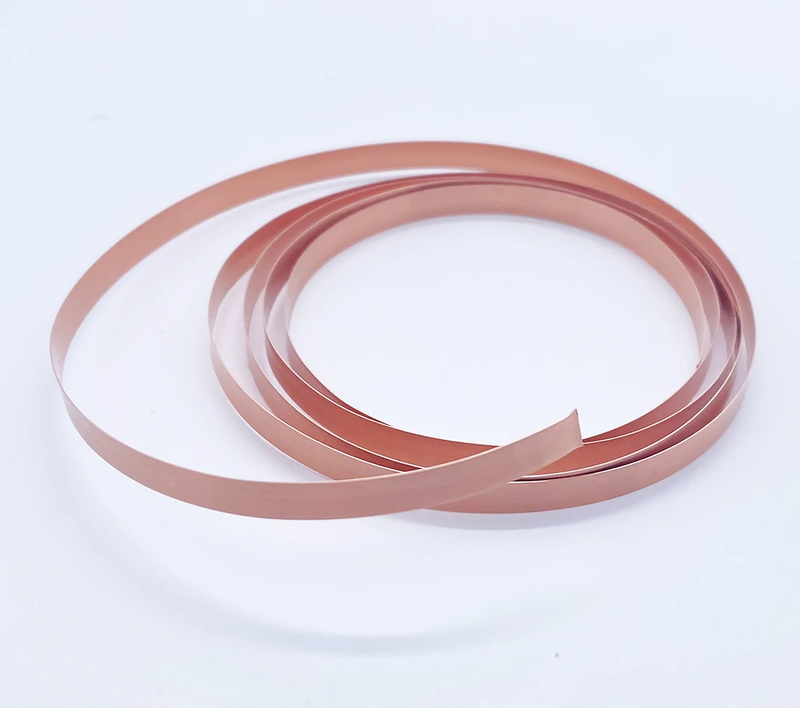 1M 0.1 0.2  0.3mm 5mm 8mm 10mm 20mm 99.9% Pure T2 copper strip strap sheet for lithium battery electric vehicle battery assembly