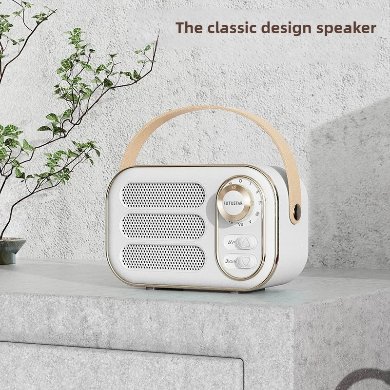 

DW13 Mini Stereo Bluetooth Speaker Portable Small Retro with TF Card Wireless Sound box Music for Smart Gift Girl Cute