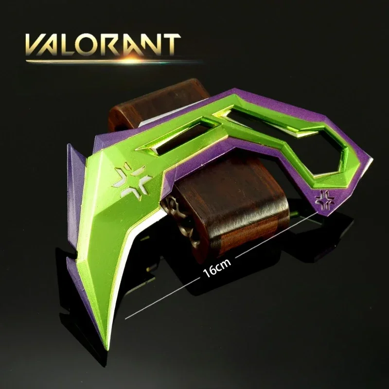 Cuchillo de garra Valorant VCT de 16cm, arma de juego, colección de modelos de aleación periférica, accesorios para manualidades de escritorio, adorno, regalos de cumpleaños, juguetes para niños