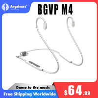 BGVP M4 Neck-Mounted Bluetooth5.4 Earphone Cable MMCX/0.78 With Mic Compatible Full Format Decode LDAC/Aptx/Aptx HD/AAC/SBC/