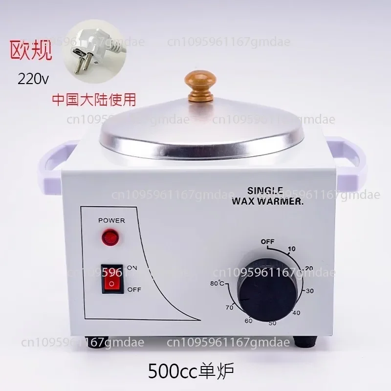 

New single and double furnace beauty salon hair removal wax machine facial care beeswax hair removal wax efficient heatexchanger