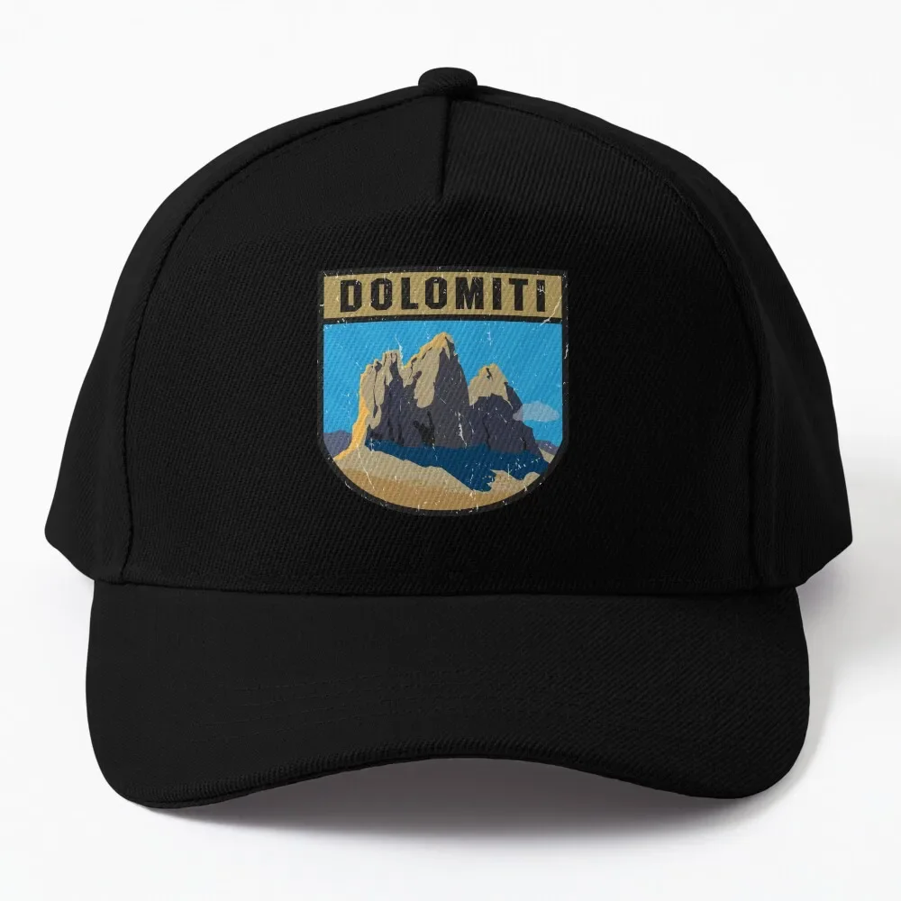 Dolomites Mountains, Dolomiti Baseball Cap Sunscreen Trucker Hat Cosplay fashionable Girl'S Hats Men'S