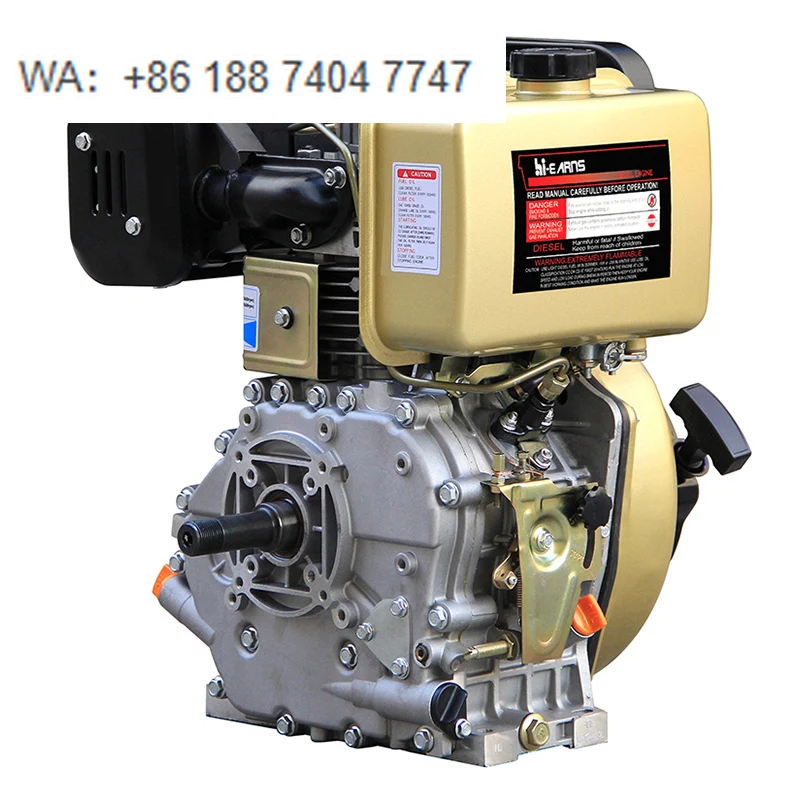 

Hiearns HR186FA 6kW Single Cylinder Silent Type diesel Generators for Home