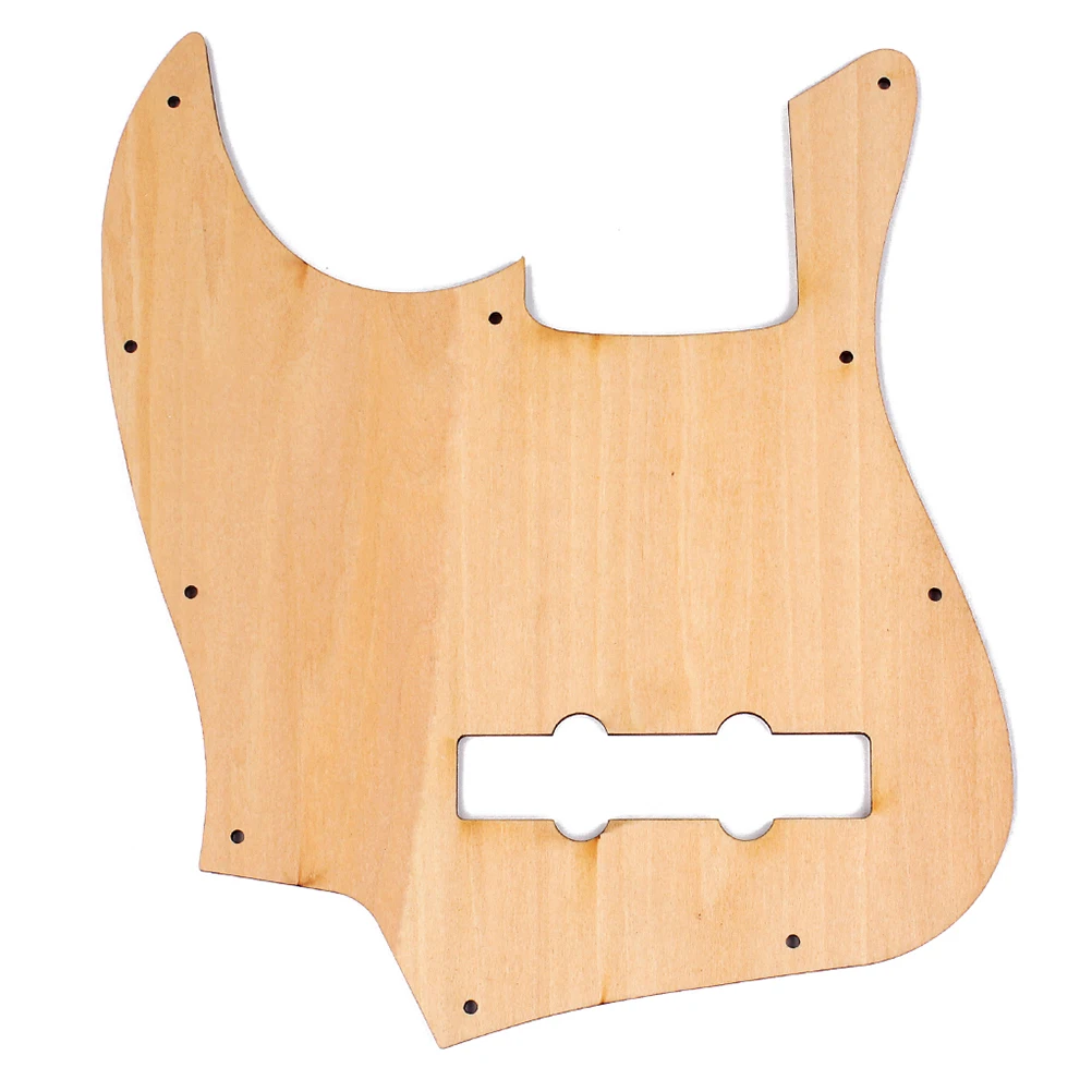 

P Wavy Pattern Guard Plate Guitars Electric Rearview Mirror Light Bamboo