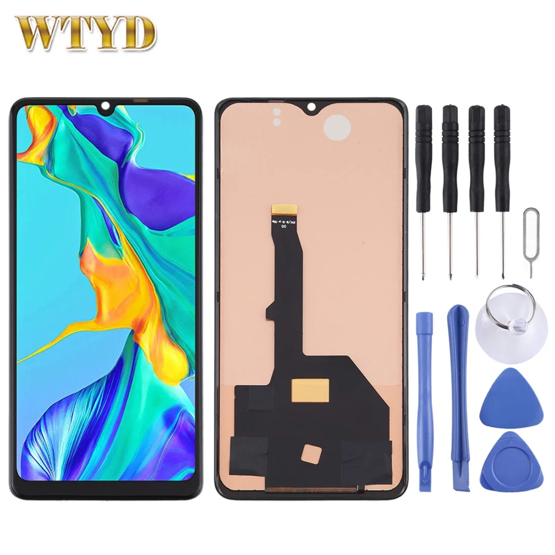 LCD Screen For Huawei P30 Pro with Digitizer Full Assembly （Not Supporting FingerprintIdentification）