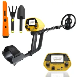 MD5090 Underground Gold Metal Detector Finder Objects Buried Search Treasure Hunting Material Check Equipment with Headphones