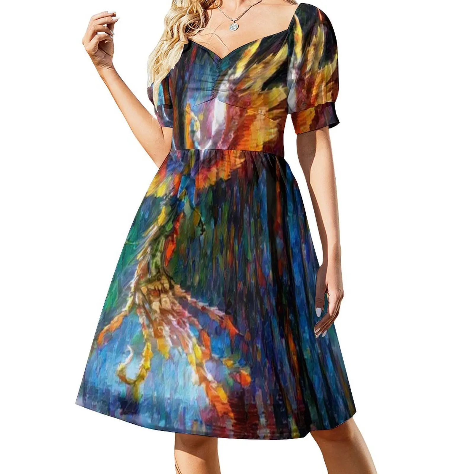 

The rise of the phoenix Short Sleeved Dress women's evening dress 2025 dress summer 2025 women