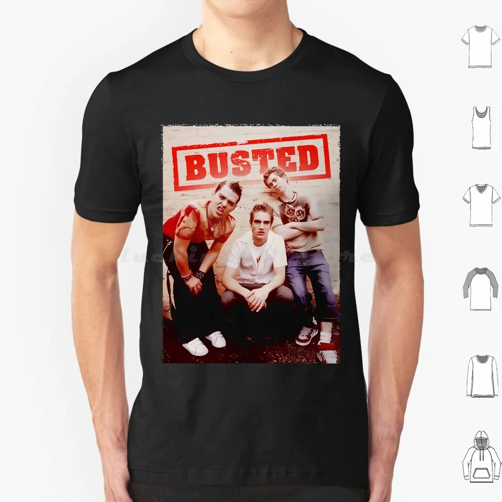 Busted Band T Shirt Cotton Men Women DIY Print Busted Band Busted Tour Busted Music Band Mcbusted Busted Album Busted Tour 2023