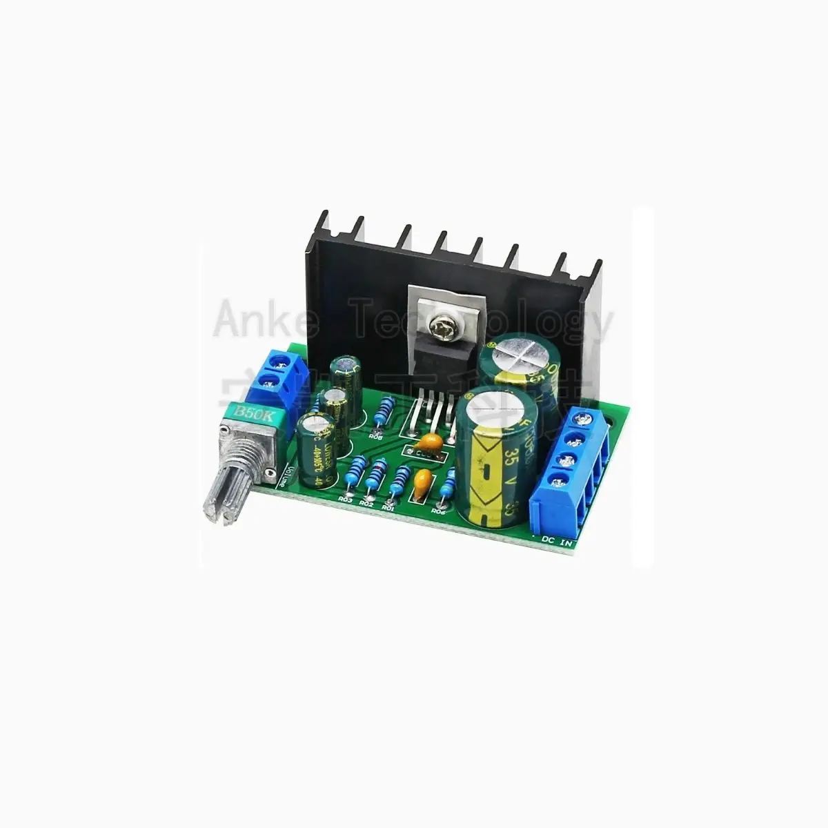 

HiFi fever TDA2050 digital power amplifier board, 30W mono audio power amplifier module, DC12-24V