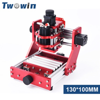 TWOWIN CNC 1310 Laser Engraver Metal Cutting Engraving Machine Wood PVC PCB Aluminum Copper Milling Machine Mini Machine