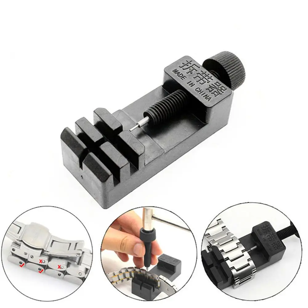 For Watch Bracelet Chain Slit Kit High Strength ABS Repair Tool Remover Watch Band Adjuster Link Adjust