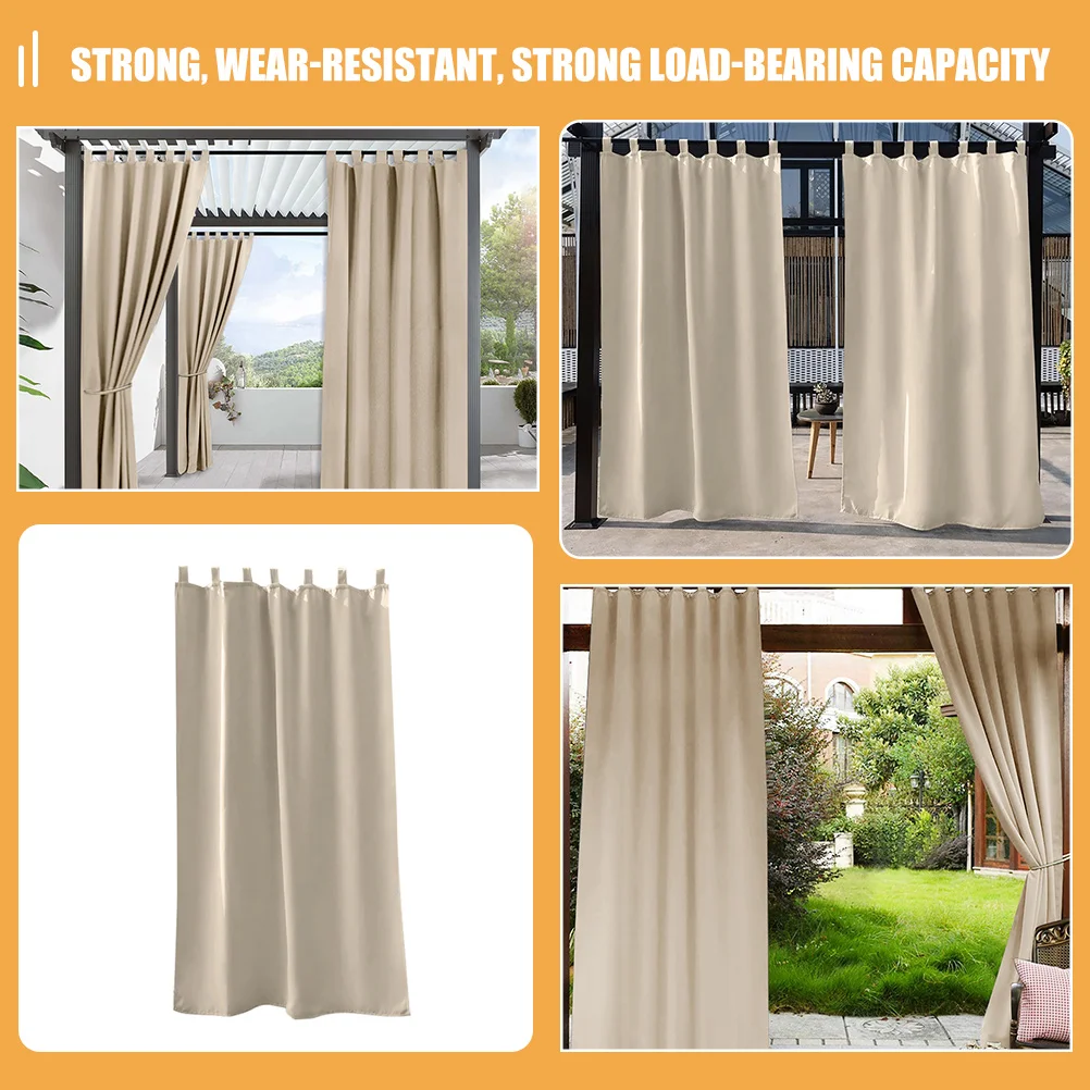 

Polyester Sheer Curtain -Resistant for Bedroom Living Room Kitchen Patio Window Curtains Bedroom Curtains for Porch