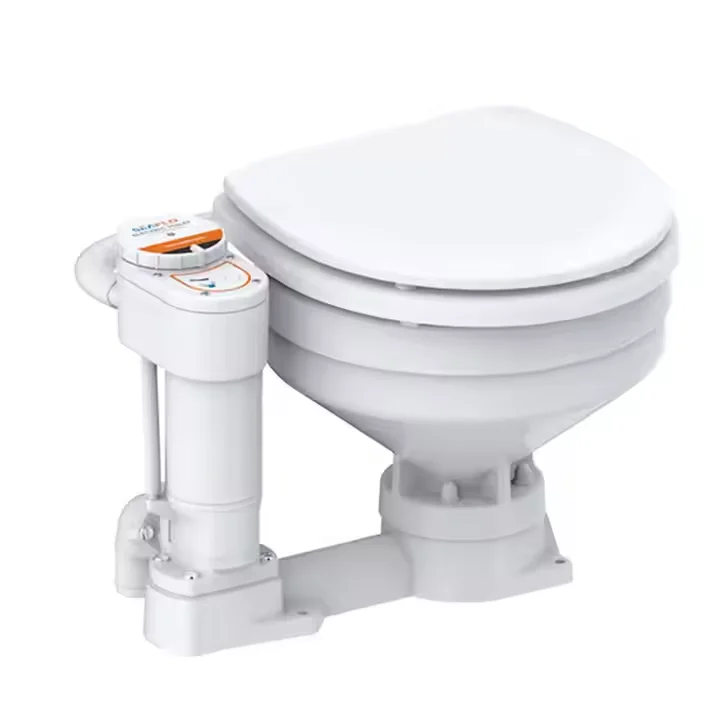 

ISURE MARINE Self-priming Electric Toilet Yacht and RV Vertical Sewage Pump Toilet Accessories Marine Accessories Spare Parts