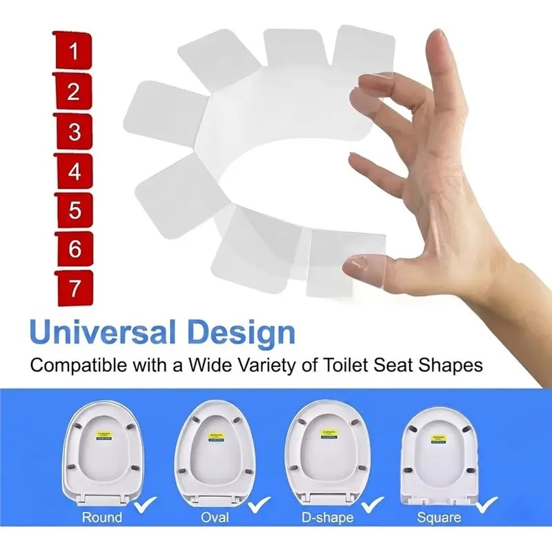 A25I-Toilet Splash Guard Toilet Seat Splash Guard Pee Shield For Boys Bathroom Splash Protector