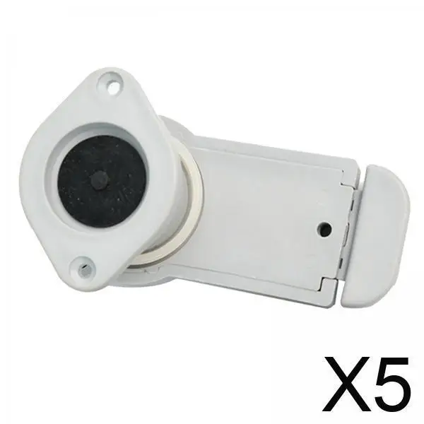 

5xScupper Valve Deck Drain for Kayak Marine Boat Canoe Drain Holes Gray 24mm