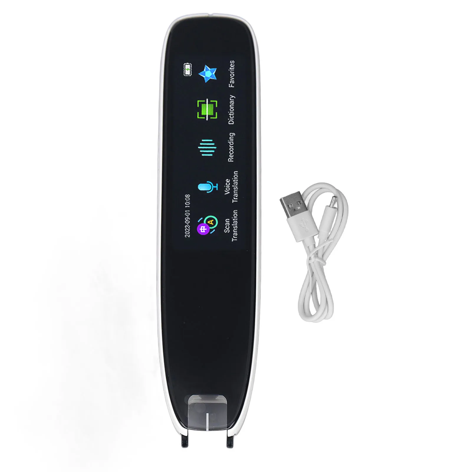 

Smart Voice Translator Pen White International Edition WiFi Translation Scanning Pen Reader Scanner Pen Translation Scanning Pen