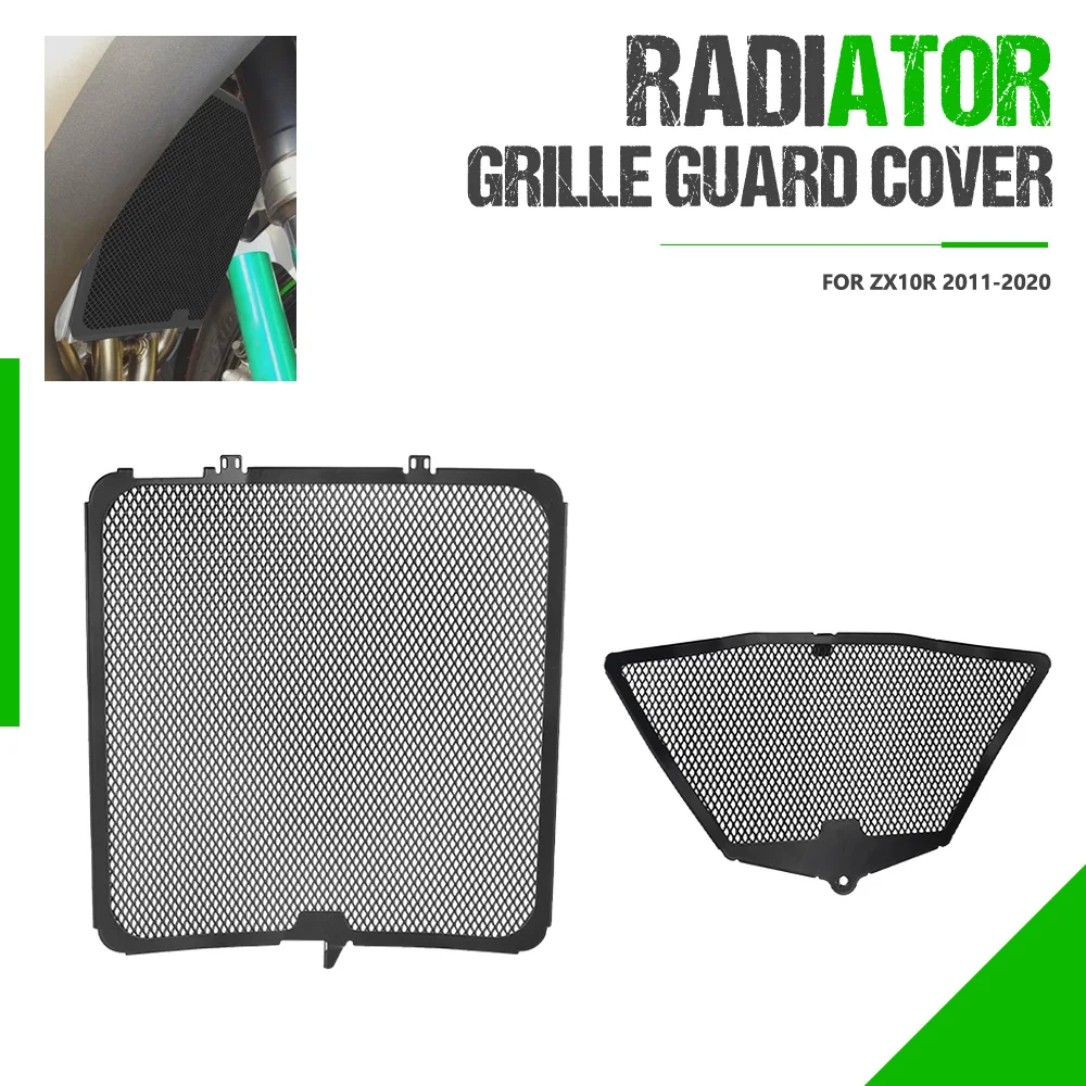 

For Kawasaki ZX-10R / ZX10R 2011-2019-2020 Motorcycle Radiator Guard Cover Set For ZX-10R / ZX-10RR / Performance / SE 2019-2020