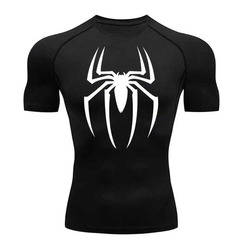 

2099 Summer Men Running T-Shirt Short Sleeve Compression Shirt Quick Dry Gym Workout Top Sports Bodybuilding T-Shirt Sportswear