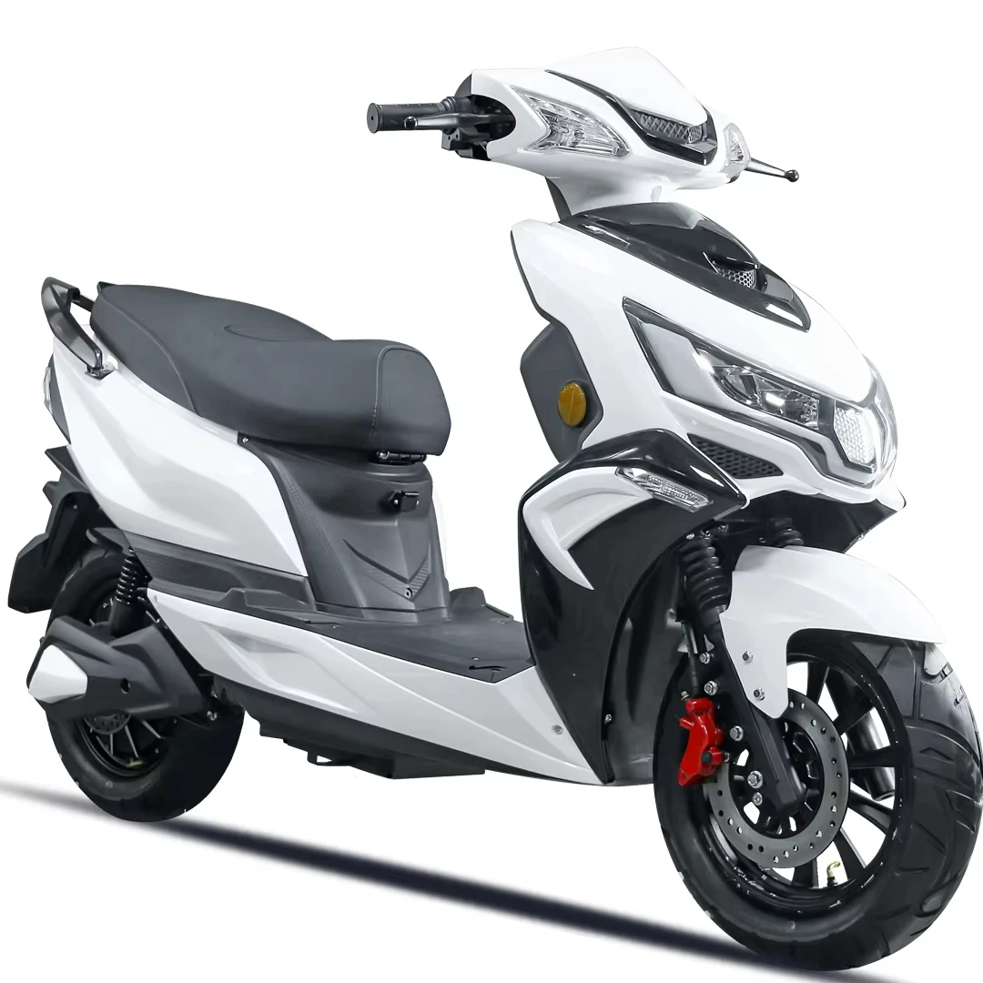 

Высокоскоростной электрический мотоцикл с жидкокристаллическим дисплеем и комбинированной тормозной системой