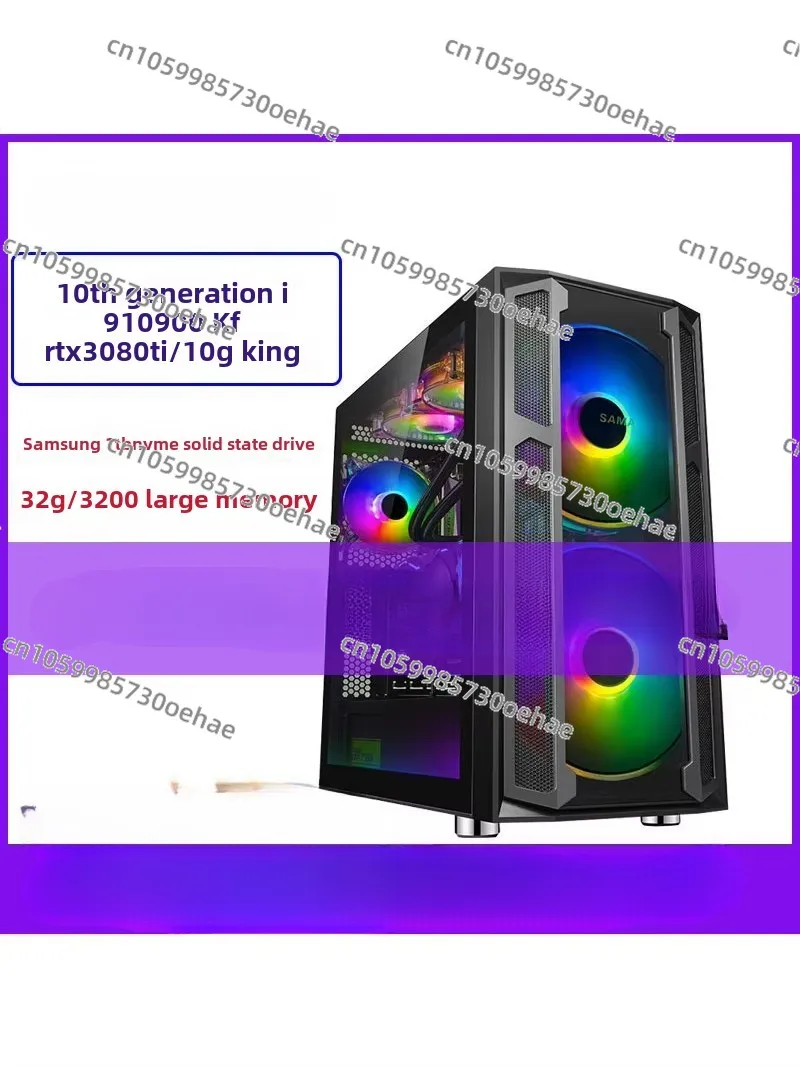 I9 10900kf Computer Host Rtx3060/12G Single Display E-Sports Designer Modeling Desktop Computer Machine