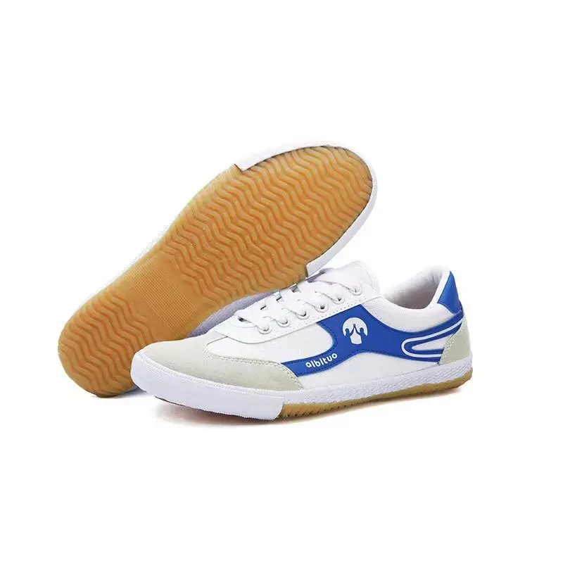 New hot professional table tennis shoes men's women's non-slip badminton shoes blue lightweight badminton sneakers